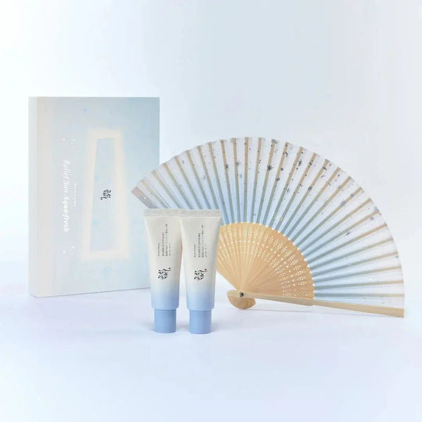 Beauty Of Joseon Set Sunscreen Relief Aqua Fresh SPF50+ Fan