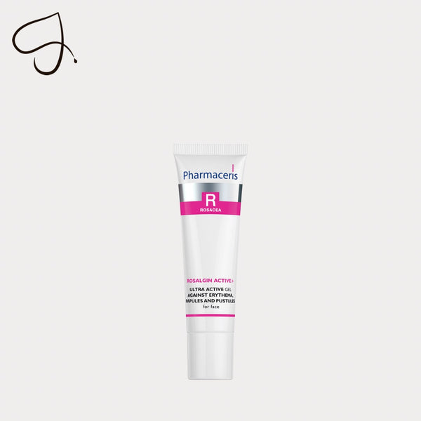 Pharmaceris R tube on a white background