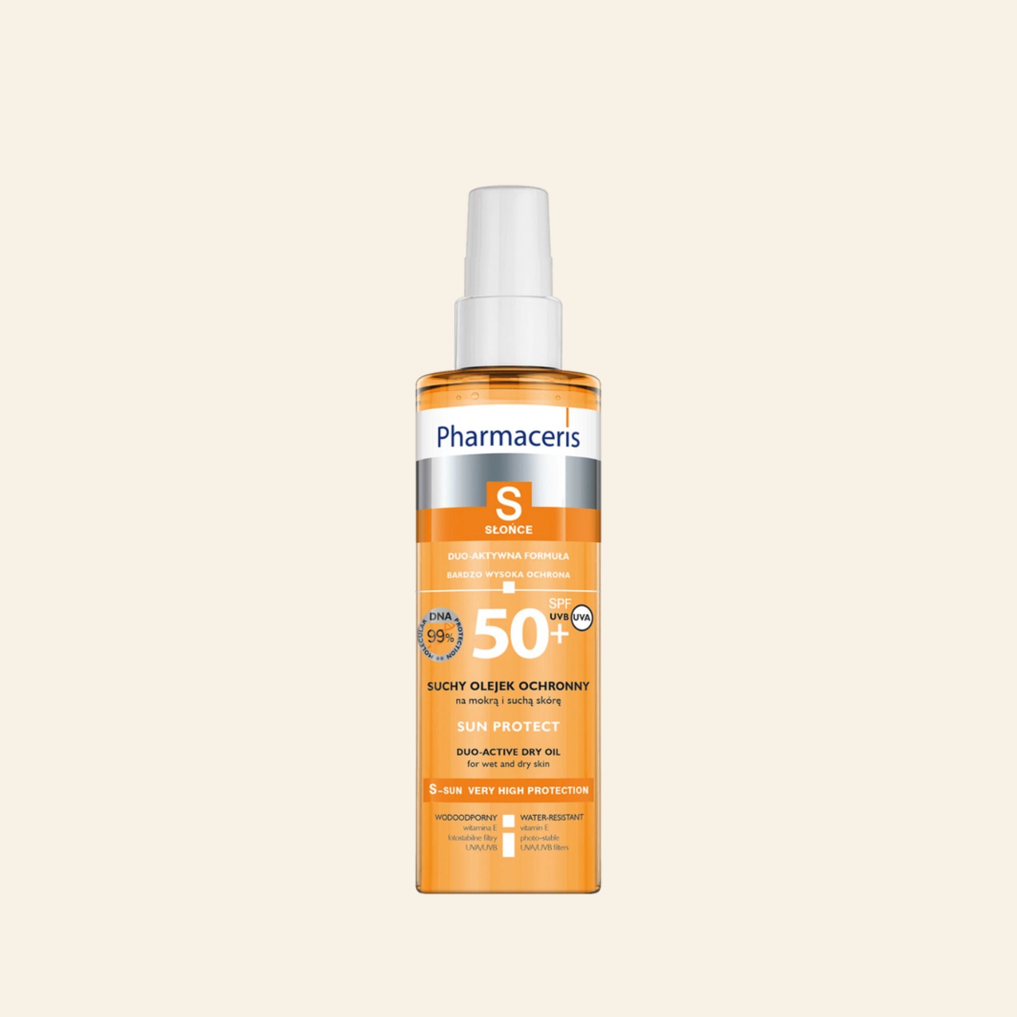 Pharmaceris Duo-Active Dry Oil SPF 50+ (200ML)