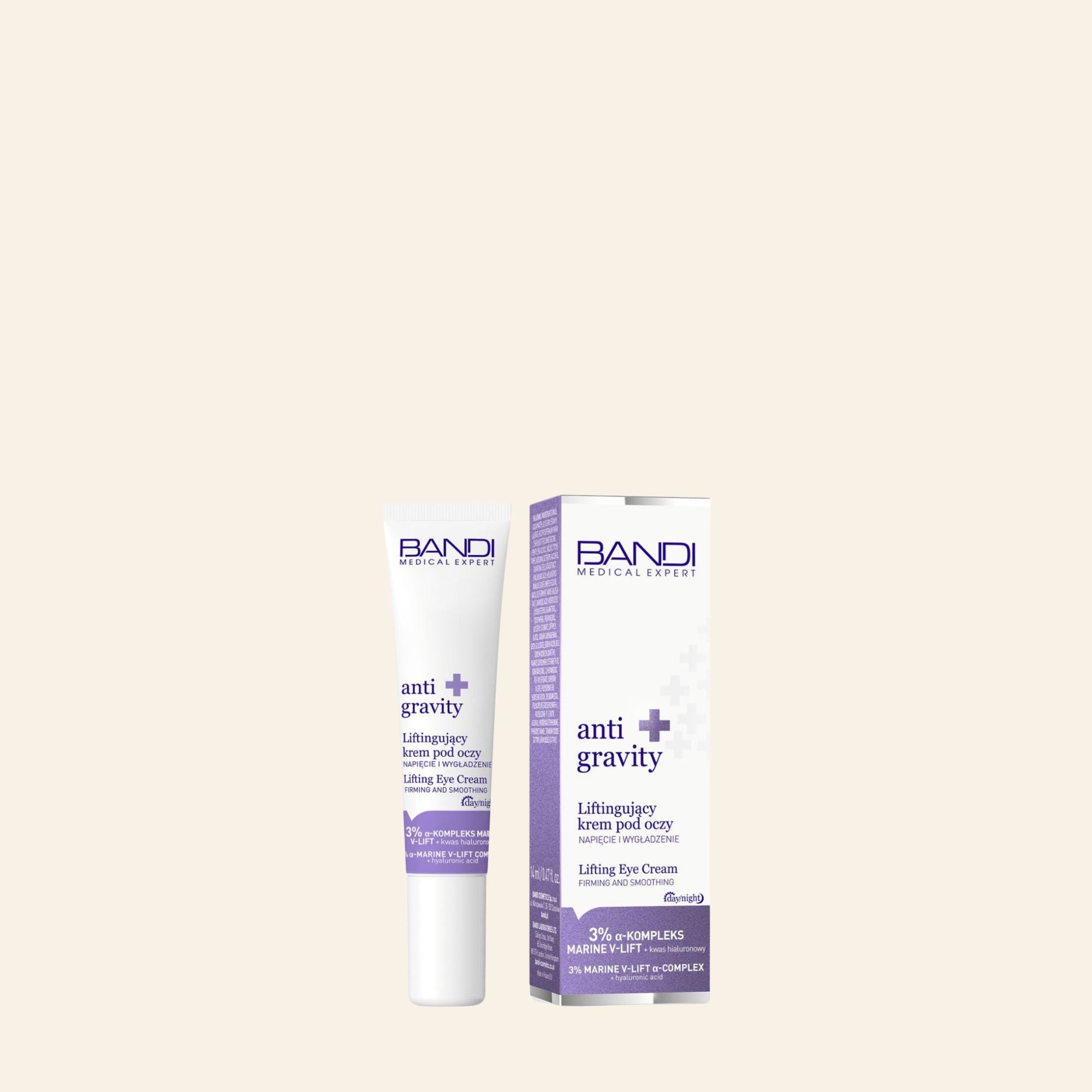 Bandi Anti Gravity Lifting Eye Cream for Firmness and Smoothness