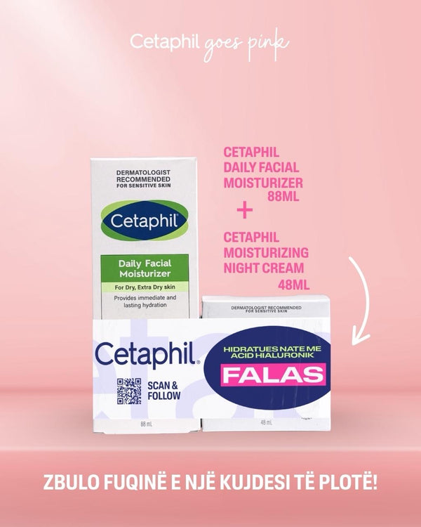Cetaphil PINK OCTOBER BUNDLE Cream + Night cream