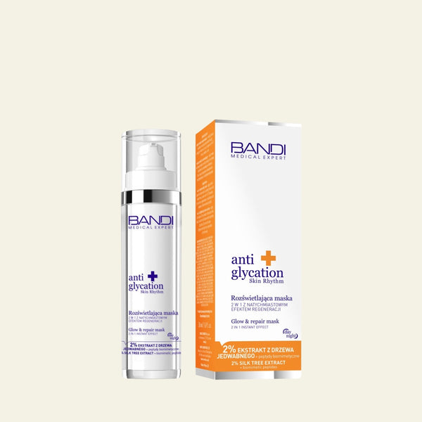 BANDI ANTI GLYCINATION  Glow & Repair Mask 2 in 1 Instant Effect