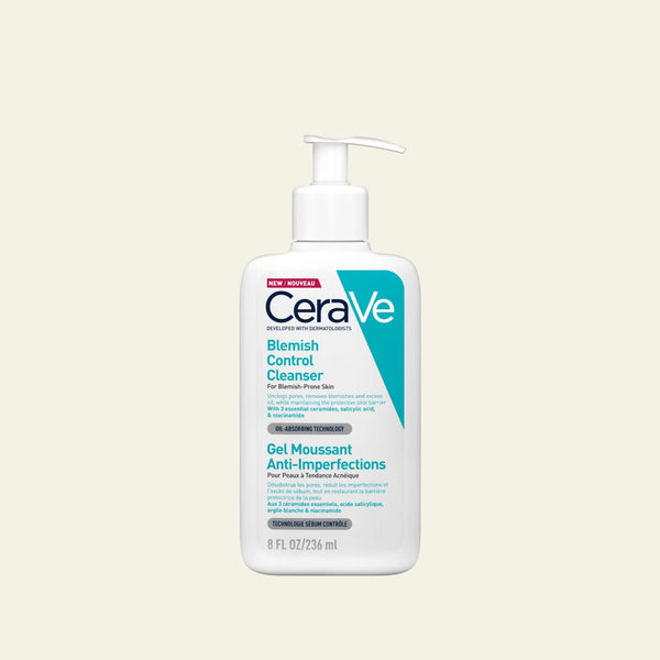 CeraVe Blemish Control Cleanser Gel Moussant 236 ml