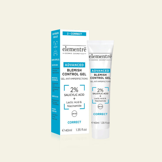 Elementre Advanced Blemish Control Gel (2% Salicylic acid + Lactic acid & Niacinamide)