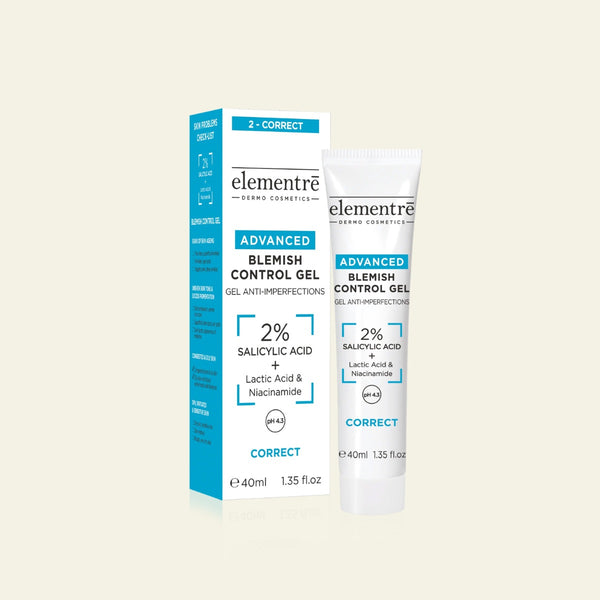 Elementre Advanced Blemish Control Gel (2% Salicylic acid + Lactic acid & Niacinamide)