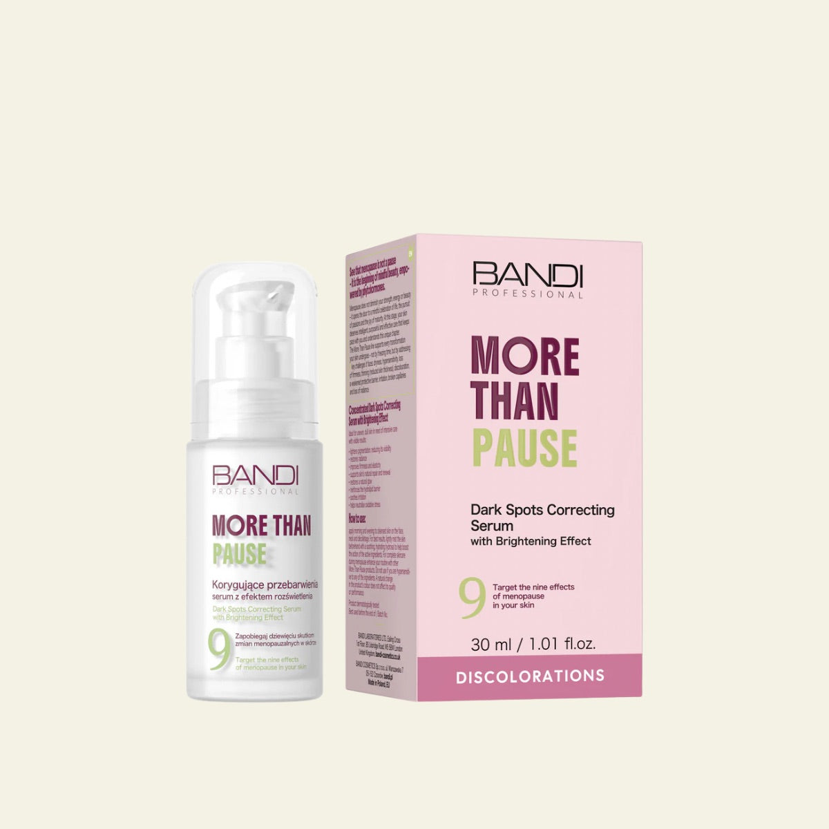 BANDI MORE THAN PAUSE  Discoloration Correcting Serum With a Brightening Effect