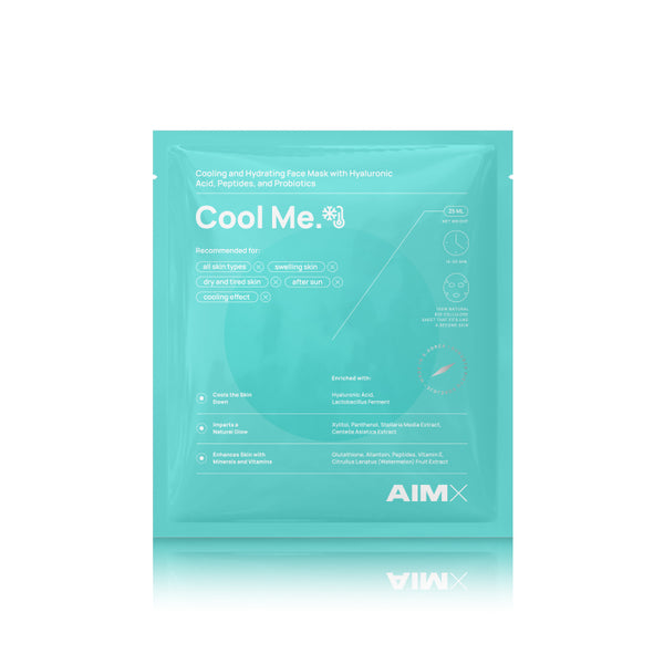AIMX "Cool Me" Hydrating and Cooling Face Mask With Probiotics