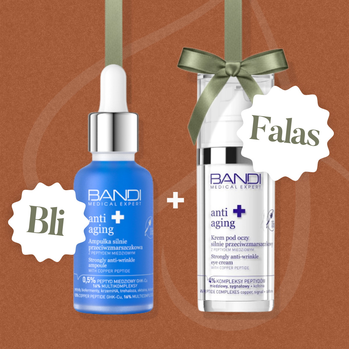 Bli Copper Peptide Serum, FALAS Copper Peptide Eye Cream