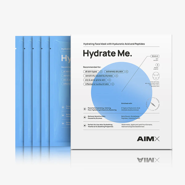 AIMX "Hydrate Me" Moisturising Sheet Mask With Peptides