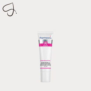 Pharmaceris R tube on a white background
