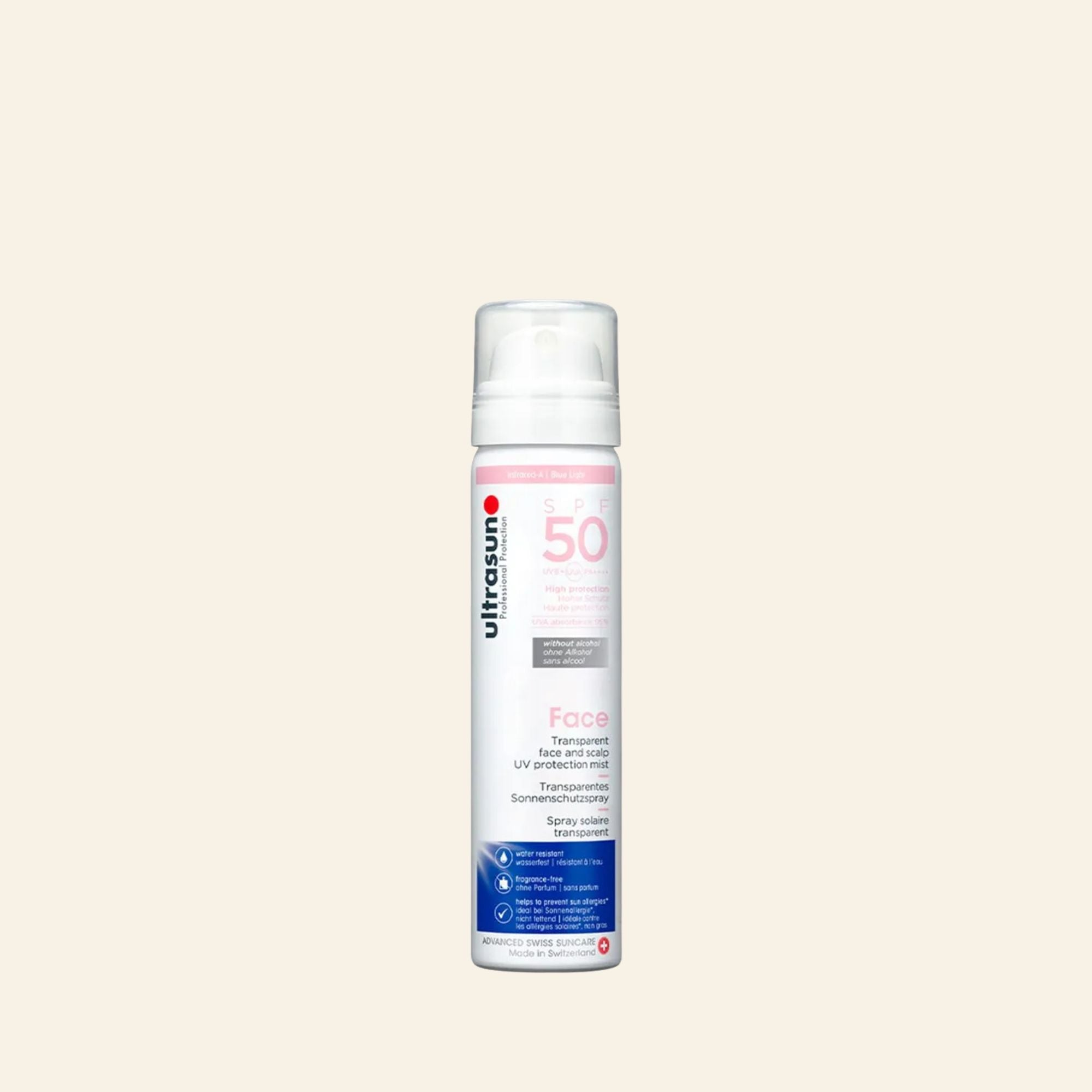 Ultrasun SPF50 Face Spray