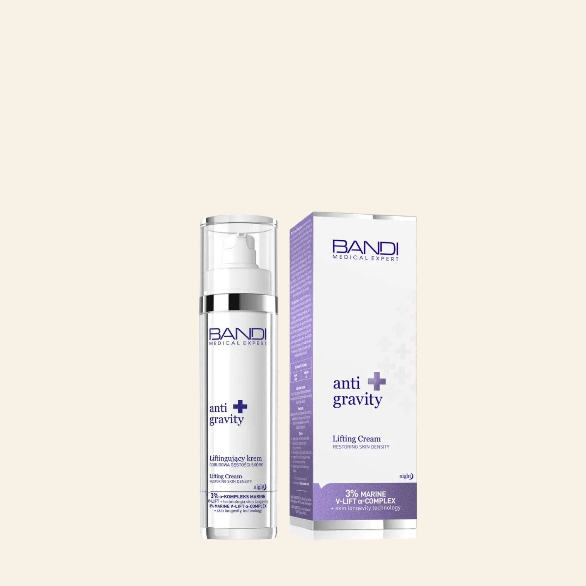 Bandi Anti Gravity Lifting Cream for Skin Density Restoration