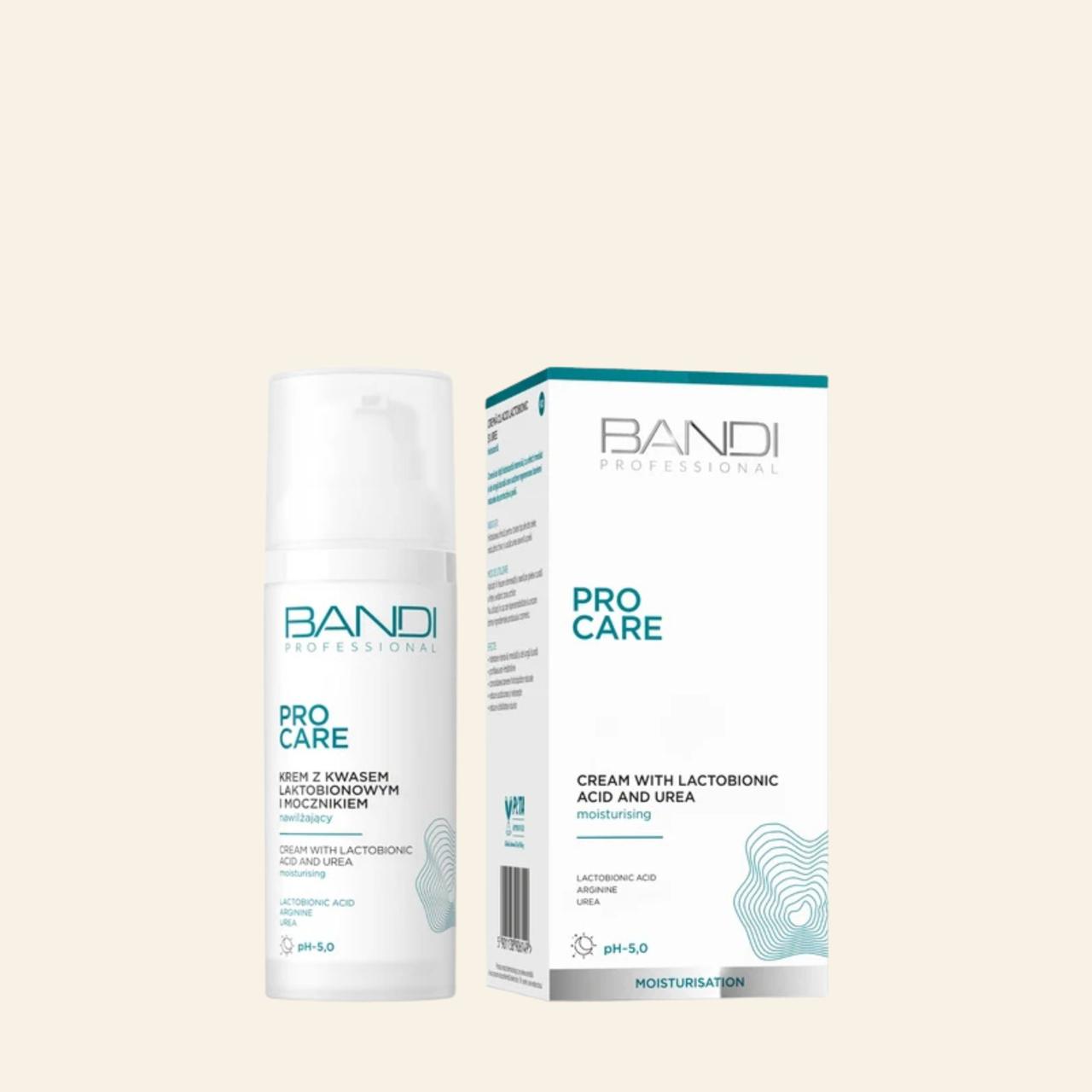 Bandi Pro Care Moisturizing Cream With Lactobionic Acid and Urea
